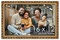 16x12 Solid Wood Antique Picture Frame with UV-Resistant Acrylic & Acid-Free Backing, Available in 4 Finishes: Bronze, Gold, Silver, and Gold with Black
